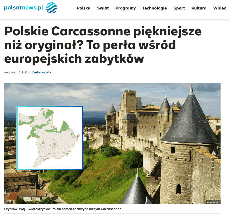 Szydłów w Polsat News